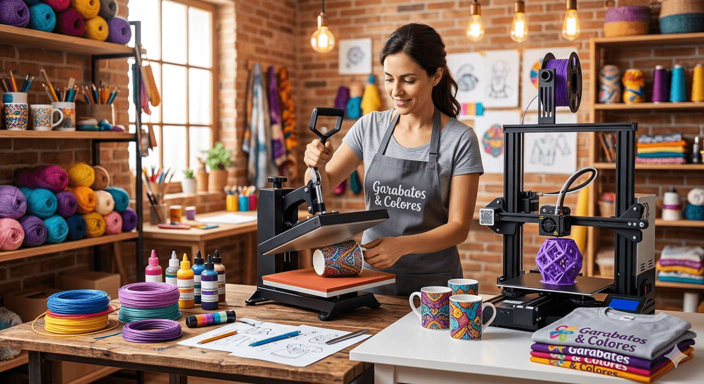 mujer trabajando